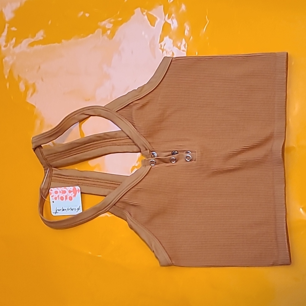 Free people free throw crop toasted coconut - Picture 4 of 5